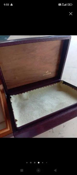 2 Estuches Omega para Reloj de Pulsera