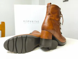 Botines Hispanitas Marrones Talla 42