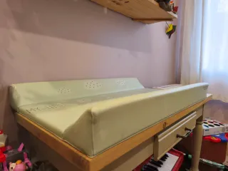 Colchoneta cambiador de bebé con estampado