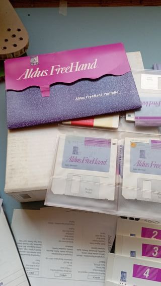 Lotto Aldus FreeHand Anni 90