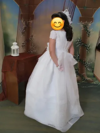 Vestido de Comunión Niña + Cancán