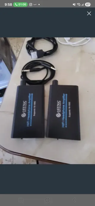 2 Amplificadores de Auriculares HIFI Easynic