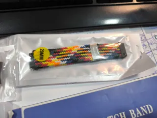 Correas para Smartwatch 20mm (Negra y Multicolor)