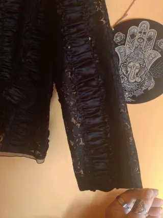 Americana fiesta, negra XXL