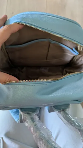 Mochila azul bebé unicornio COLORLAND