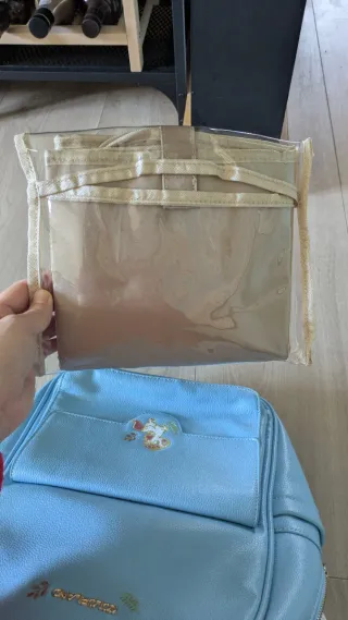 Mochila azul bebé unicornio COLORLAND