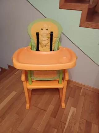 Trona convertible en mesa y silla Jane