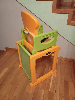 Trona convertible en mesa y silla Jane