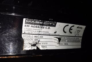 Patinete Eléctrico MASSCITY