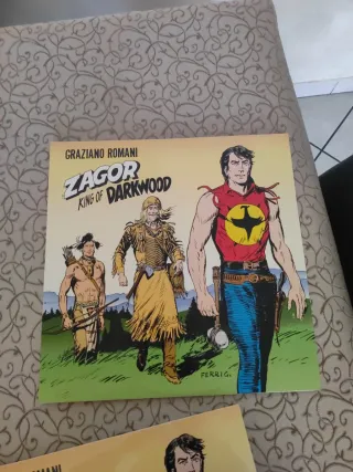 Doppio Vinile 33 Zagor King of Darkwood