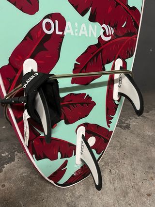 Tabla de surf OLAIAN 7' con diseño tropical