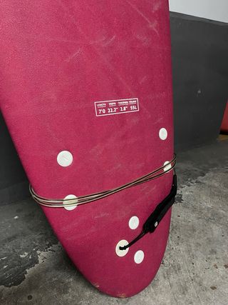 Tabla de surf OLAIAN 7' con diseño tropical