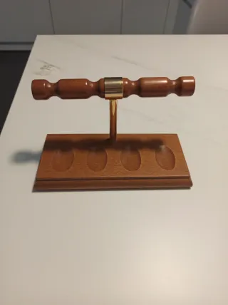 Portapipas de madera