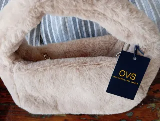 Borsetta OVS pelosa beige