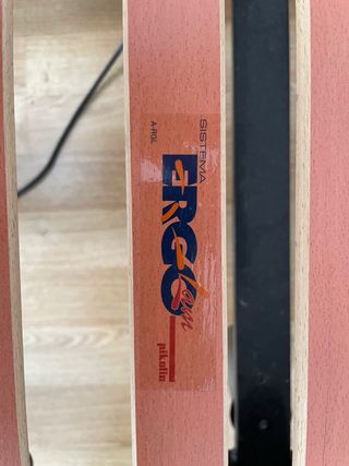 Cama articulada madera y metal