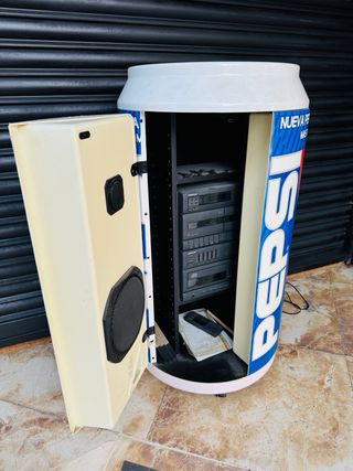 Equipo de Música Lata Jumbo Pepsi 100cm