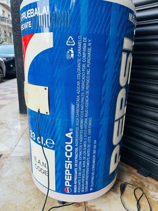 Equipo de Música Lata Jumbo Pepsi 100cm