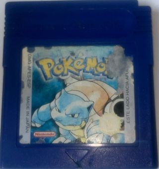 Juego Game Boy Pokémon Azul Original