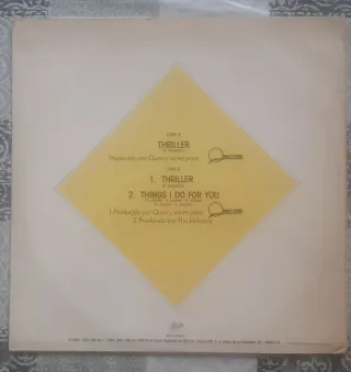 Vinilo Maxi 12" Michael Jackson 1983 Original