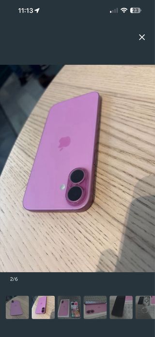 iPhone 16 Plus Rosa