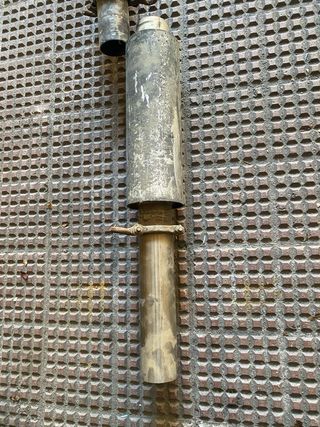 Tubo escape y silenciador VW Corrado