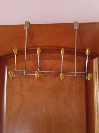Perchero para puerta con 8 ganchos