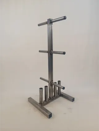 Soporte discos pesas 28 y 30 mm decathlon domyos