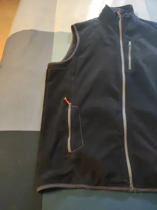 Chaleco Quechua Hombre Negro