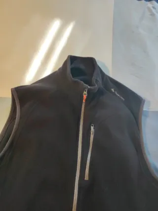 Chaleco Quechua Hombre Negro