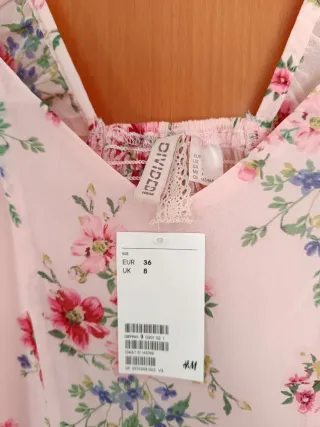 Vestido flores H&M