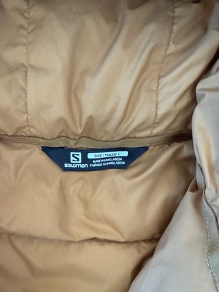 Plumas Salomon Talla L Amarilla