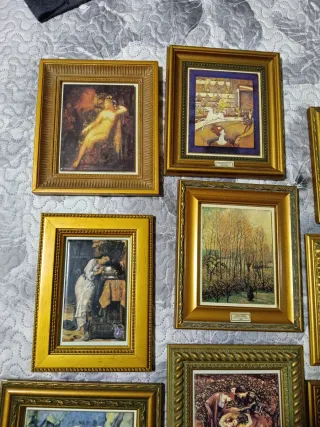 Quadri Impressionisti Ceramica Legno