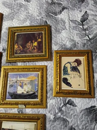 Quadri Impressionisti Ceramica Legno