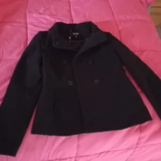 Abrigo Fórmula Joven Negro Talla M