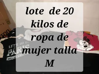 Lote 20 kg Ropa Mujer Talla M
