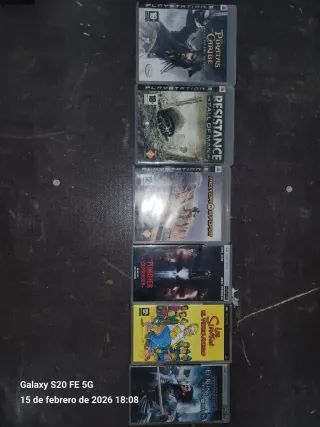 Conjunto di videogiochi PS3 e PSP
