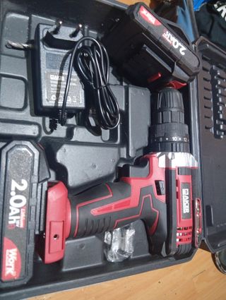 Taladro Percutor Aicer con 2 Baterías