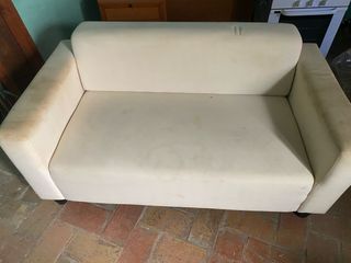 Sofá 2 plazas Ikea beige