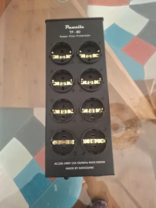 Pawalle TP-80 Regleta Filtro de Red a estrenar