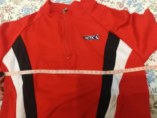 Maillot Ciclismo Infantil Rojo y Negro