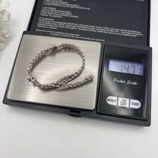 Pulsera de oro blanco 18kt con diamantes