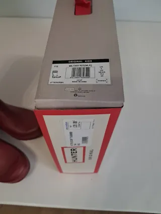 Botas de agua Hunter Rojas