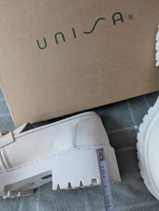 Zapatos mocasin mujer Unisa Talla 37 blanco