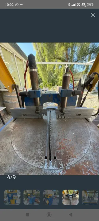 Tronzadora  aluminio MG TLG-350