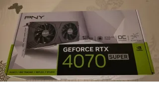 Tarjeta Gráfica PNY GeForce RTX 4070 SUPER 12GB OC