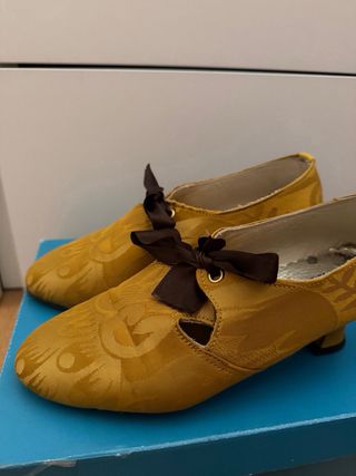 Corpiño S.XVIII Dorado/Mostaza mujer