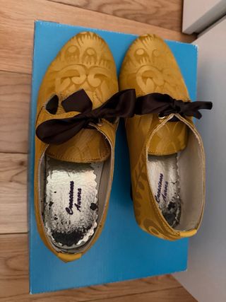 Corpiño S.XVIII Dorado/Mostaza mujer