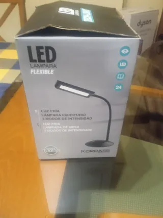 Lámpara LED Escritorio Flexible KORPASS 24