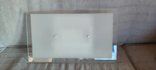 Lámpara de techo de cristal