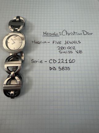 Reloj Christian Dior 22110